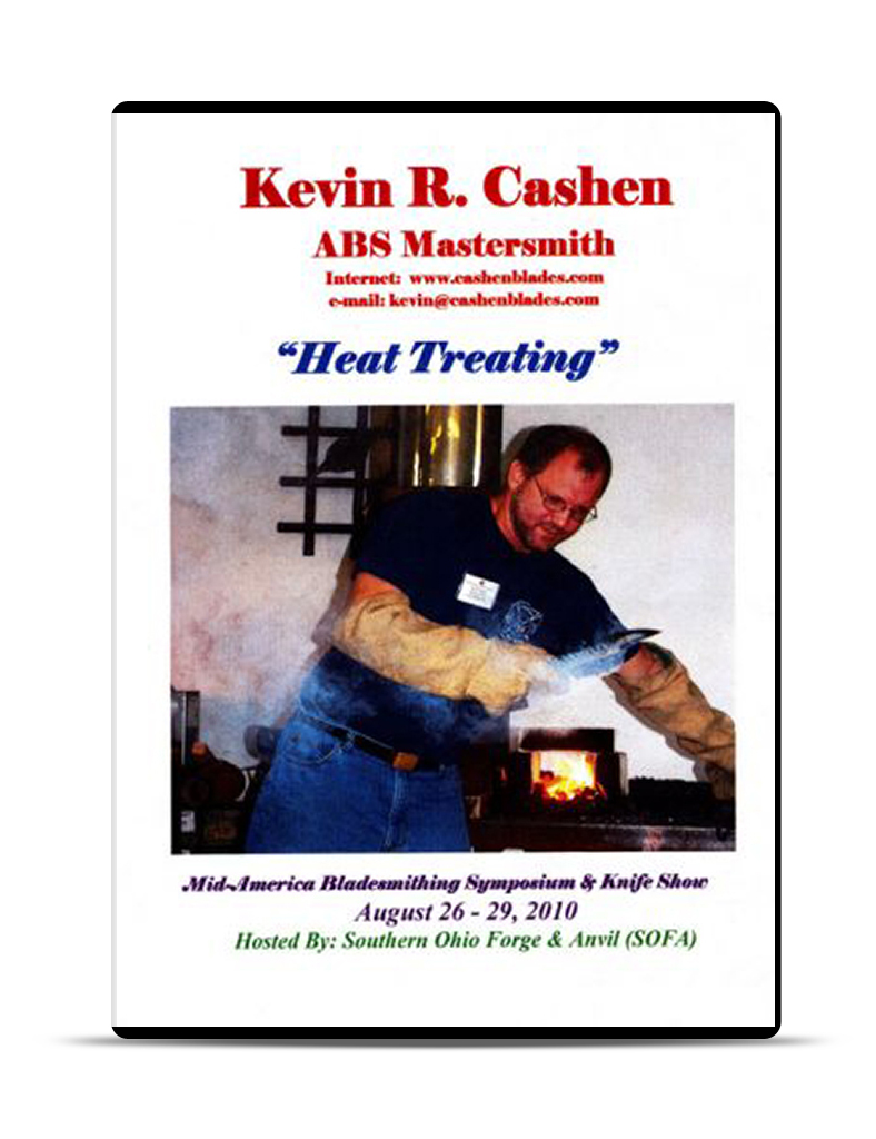 HEAT TREATING WITH KEVIN CASHEN (AN AMERICAN BLADESMITH SOCIETY DVD)