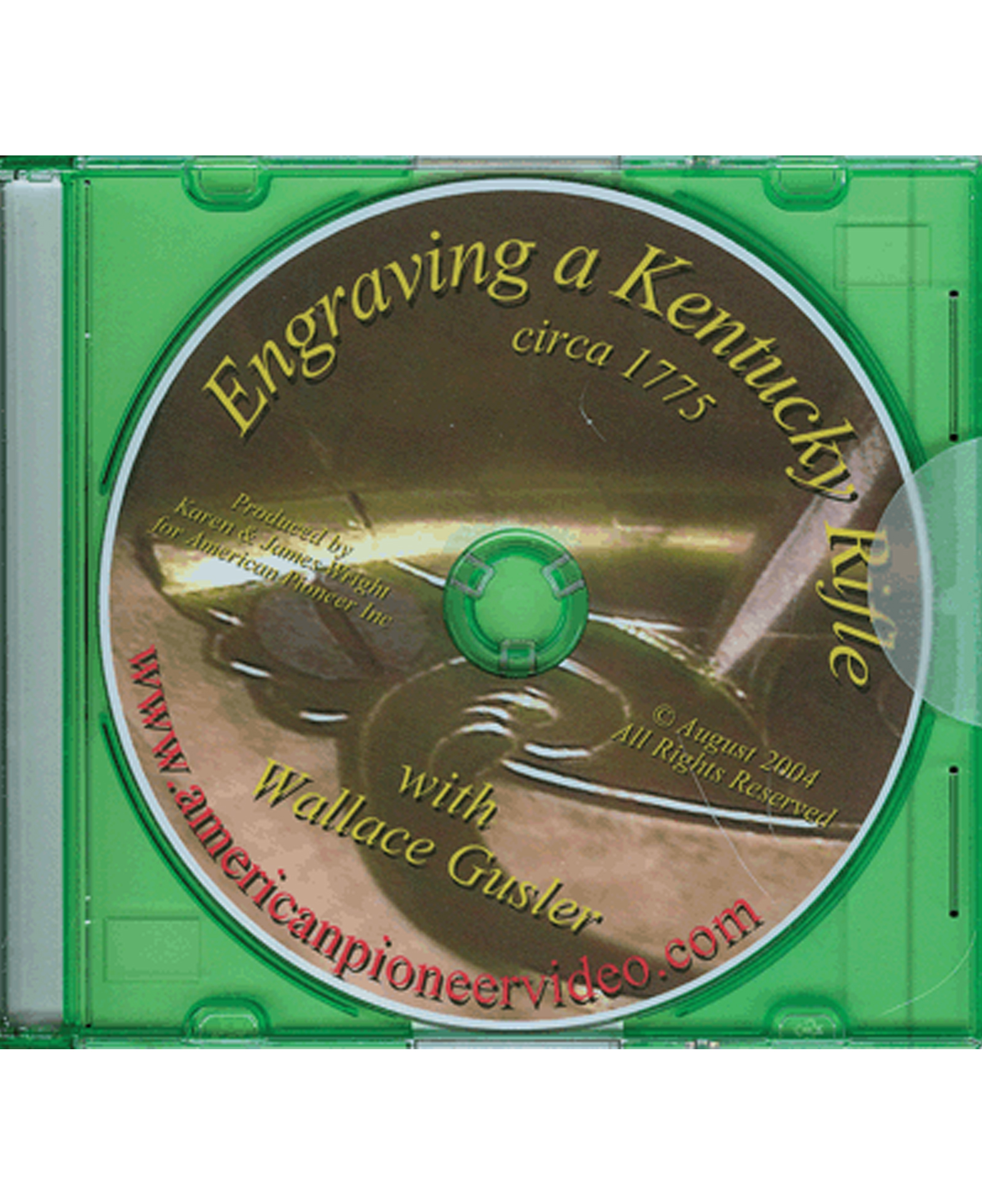 Engraving a Kentucky Rifle (circa 1775) with Wallace Gusler (DVD) www