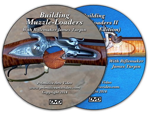 Building Muzzle Loaders I and II with James Turpin (2 DVD Set)